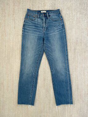 Madewell The Perfect Vintage High Rise Blue Jeans 27